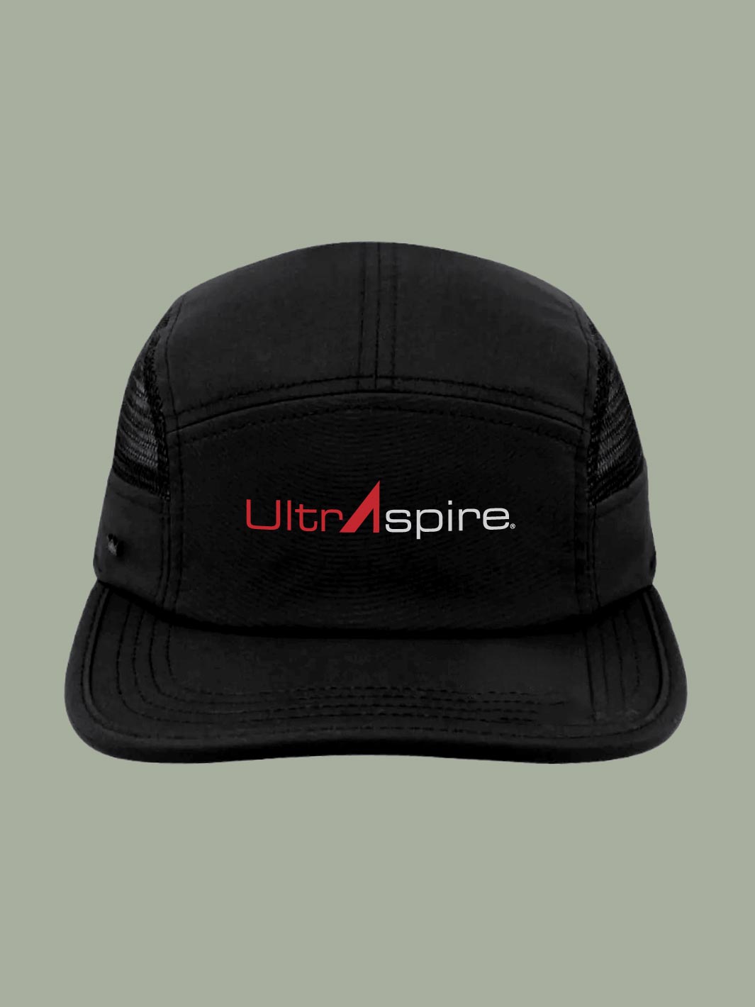 UltrAspire Recycled Run Cap - Black
