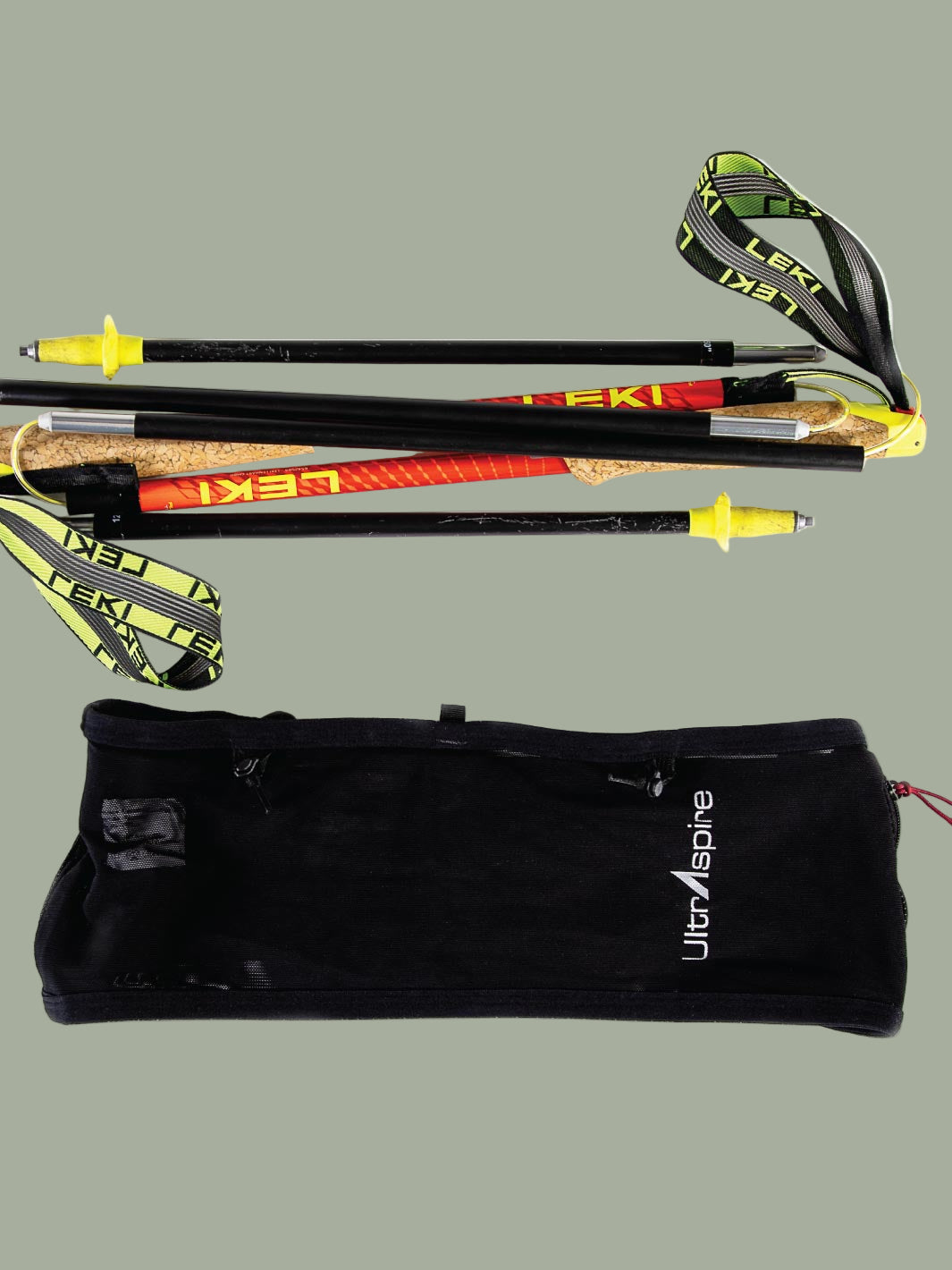 UltrAspire Fitted Race Belt V3 - Sage